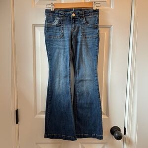 Art Class Kids Blue Flared Jeans